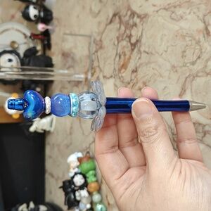Blue Heart Pen